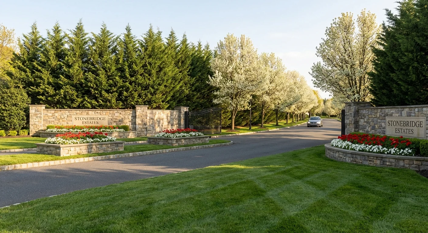 HOA community grounds