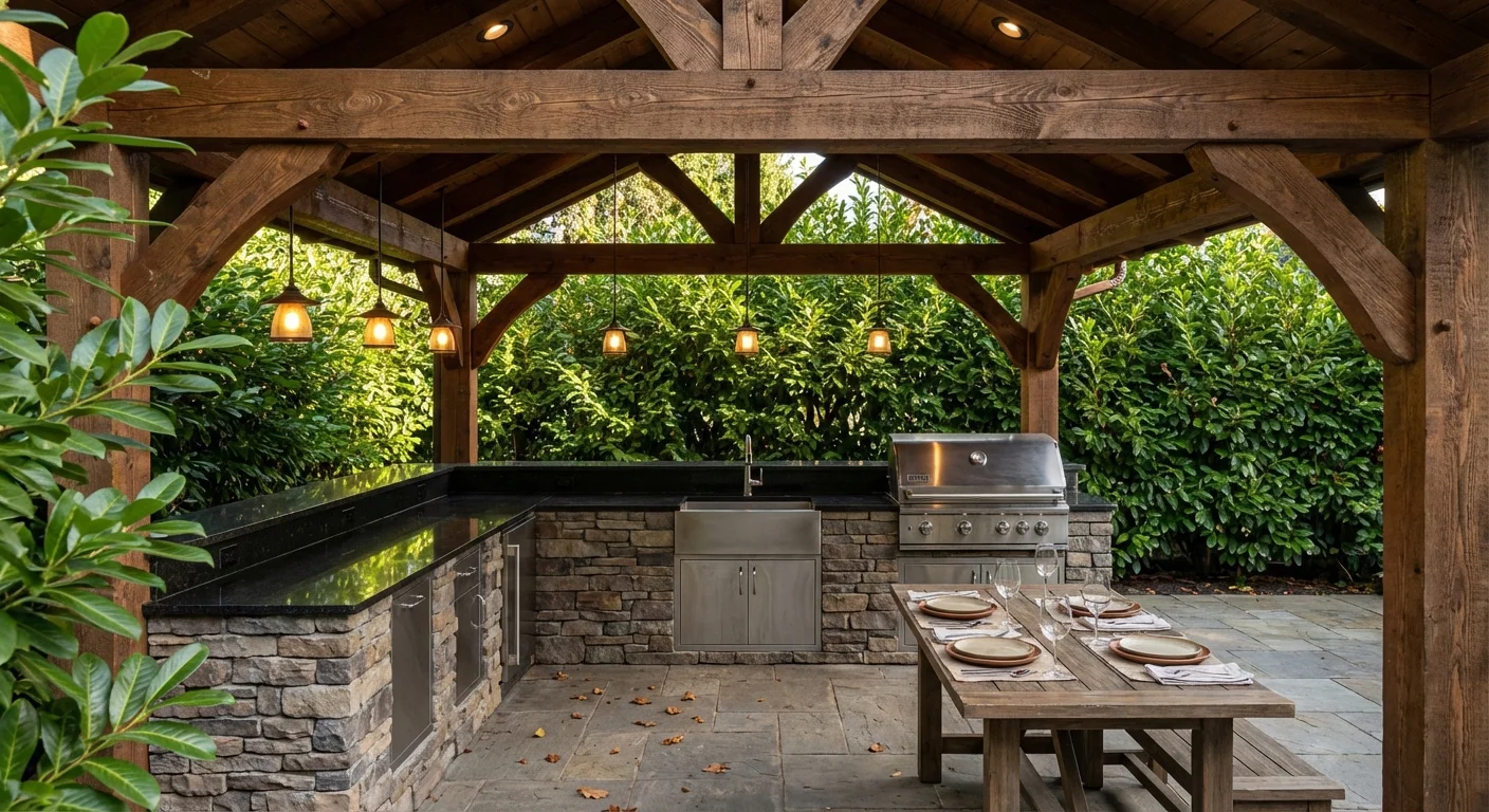 Outdoor kitchen